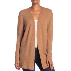 Madewell Brown Taupe Cozy Walker Cardigan Merino Wool blend Size S